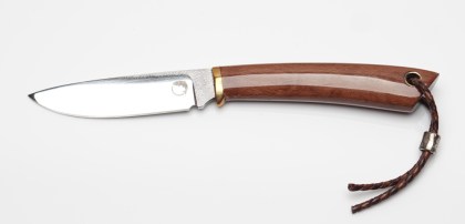 Nóż dla wędkarza muchowego myśliwego typu do powieszenie na szyi